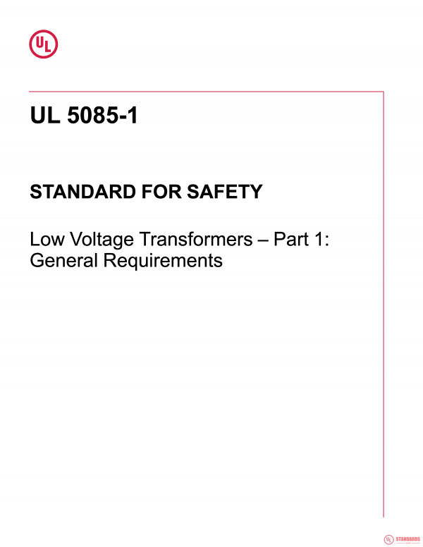 UL 5085-1 PDF UL 5085-1 PDF